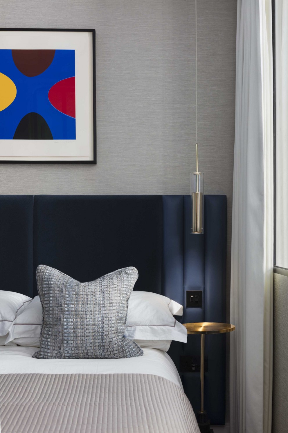 London Pied a terre  | Master Bedroom | Interior Designers